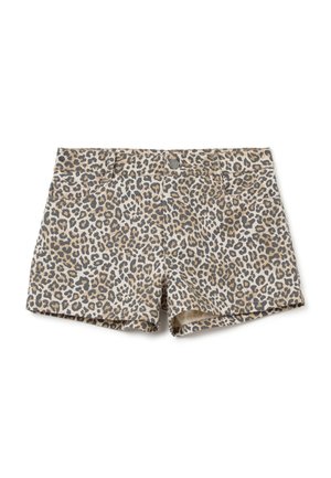 REGULAR FIT - Shorts - black beige