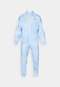 Lacoste Sport TRACKSUITS TRACK SET - Träningsset - light blue/white