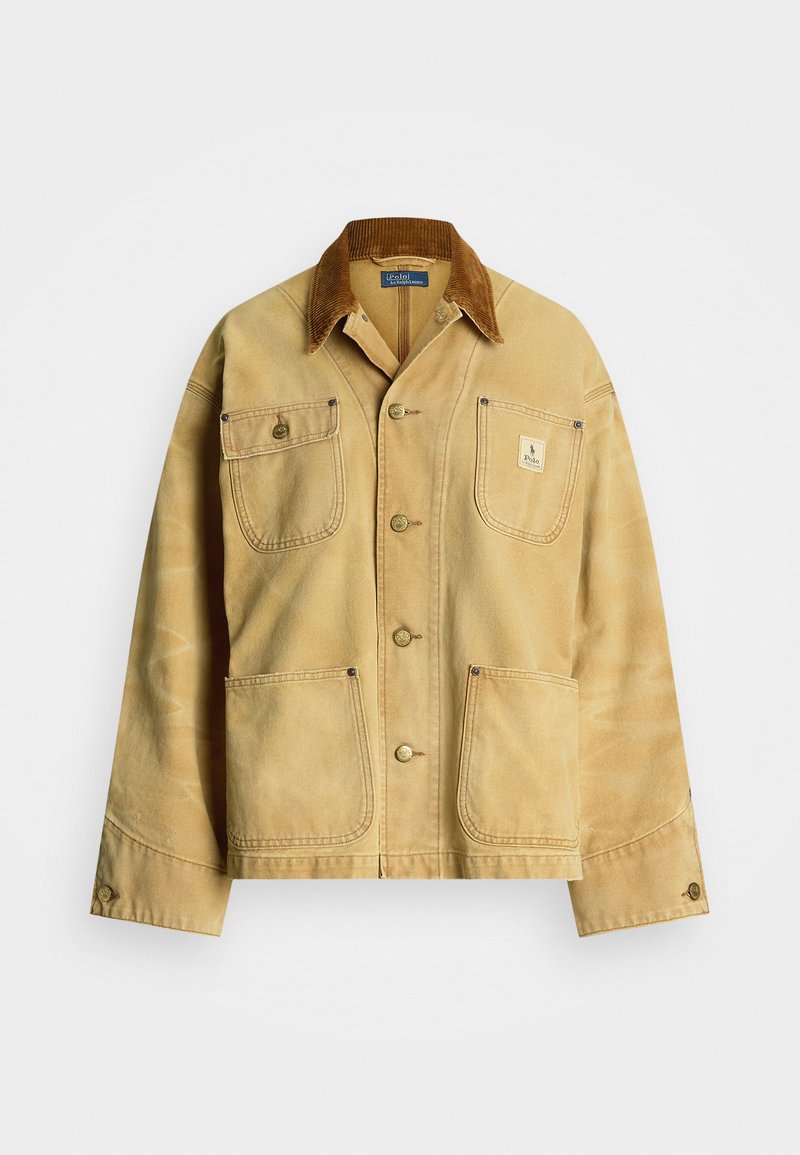Polo Ralph Lauren COTTON CANVAS UTILITY JACKET - Καλοκαιρινό μπουφάν - cinnamon