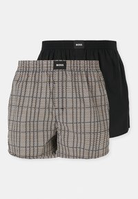 PEACH 2 PACK - Boksershorts - black
