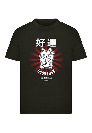 TORC  GOOD LUCK - Print T-shirt - black