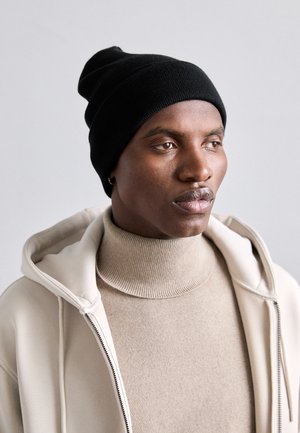 BEANIE HAT UNISEX - Berretto - black
