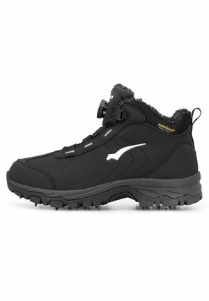 VOYAGER - Vinterstövlar - black dark grey