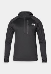 The North Face MOUNTAIN ATHLETICS HOODED 1/4  - Hættetrøje - black