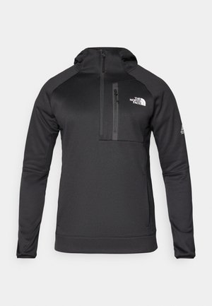 The North Face MOUNTAIN ATHLETICS HOODED 1/4  - Hanorac - black