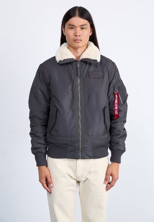 Bomberjacke - vintage grey