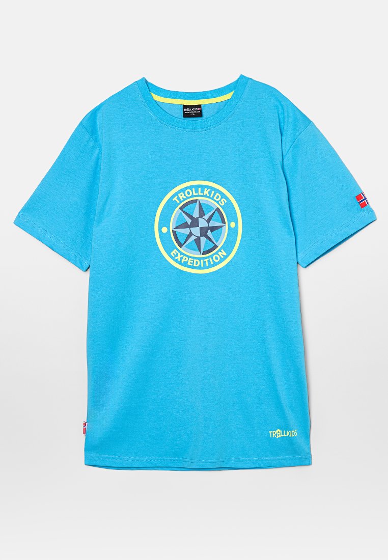Trollkids T-shirt print lichtblauw Trollkids T-shirt print lichtblauw