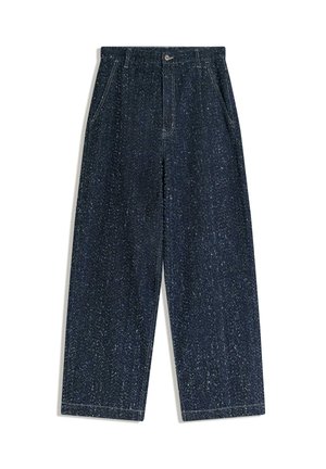 EMBROIDERED - Traperice opuštenog kroja - royal blue