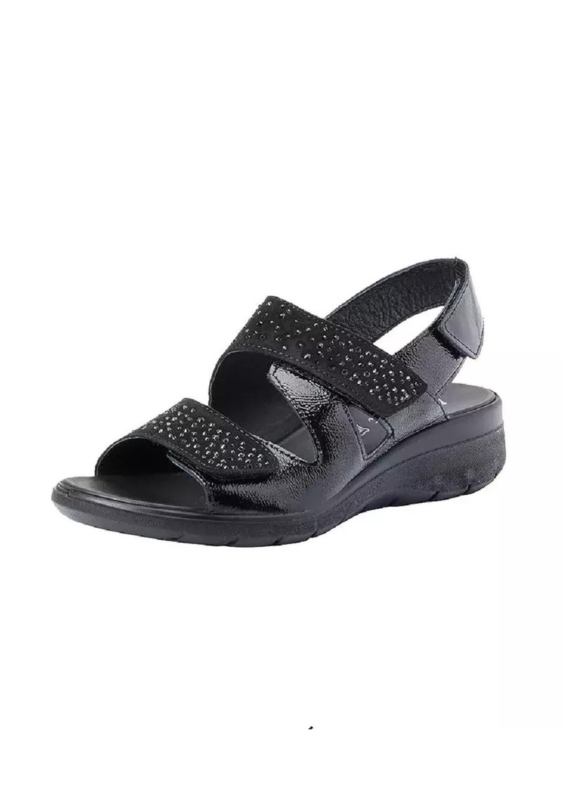 Enval Soft Sandali con zeppa - nero