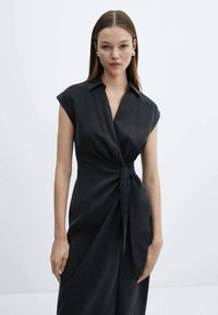 Mango Blusenkleid - black