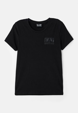EA7 Emporio Armani Print T-shirt - black