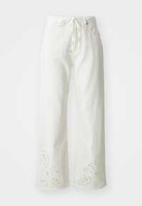 ULTRA FEATHERWEIGHT PHOEBE DRAWSTRING - Traperice opuštenog kroja - white