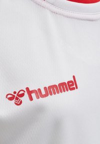 Hummel T-shirts print - white/true red