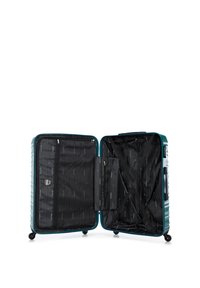 WITTCHEN LARGE SUITCASE WITH LUGGAGE TAG FROM ABS - Trolley - green