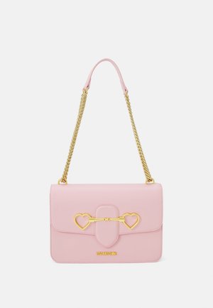 SOFT SHOULDER BAG HEART HARDWARE - Sac bandoulière - rosa