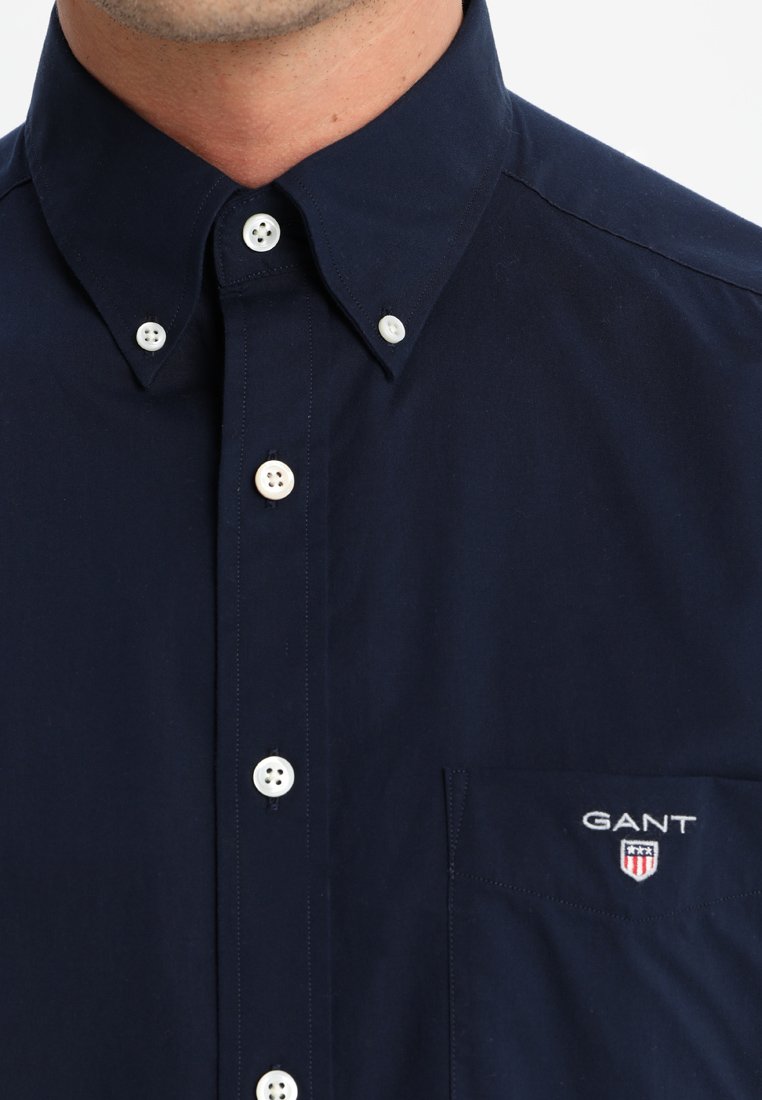 GANT BROADCLOTH - Camisa navy/azul marino - Zalando.es