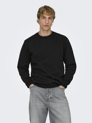 Only & Sons ONSCERES CREW NECK - Φούτερ - schwarz