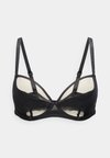 EDGE COVERING UNDERWIRED BRA - Сутиен с банел - black