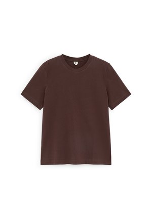 ARKET, Print T-shirt - brown