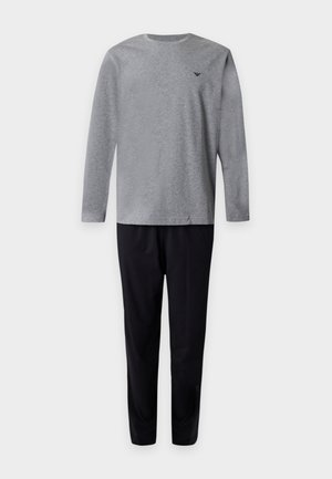 Emporio Armani Σετ πιτζάμας - grey melange/black