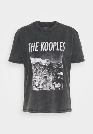 The Kooples, T-shirt imprimé - black
