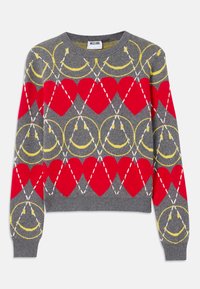 MIXED SWEATER - Pullover - grey