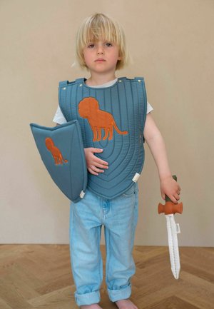 DRESS-UP - KNIGHT ARMOUR SET - LION - Role play toy - blue spruce