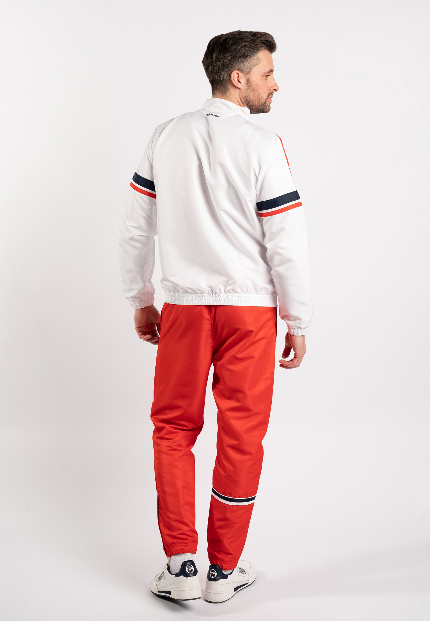 Sergio Tacchini CARSON PANTS - Pantalones deportivos - red white/rojo -  Zalando.es