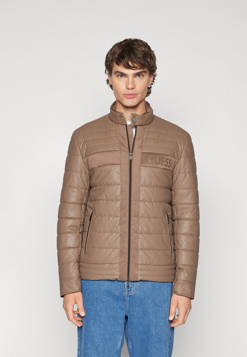 Guess BIKER - Letná bunda - walnut shell