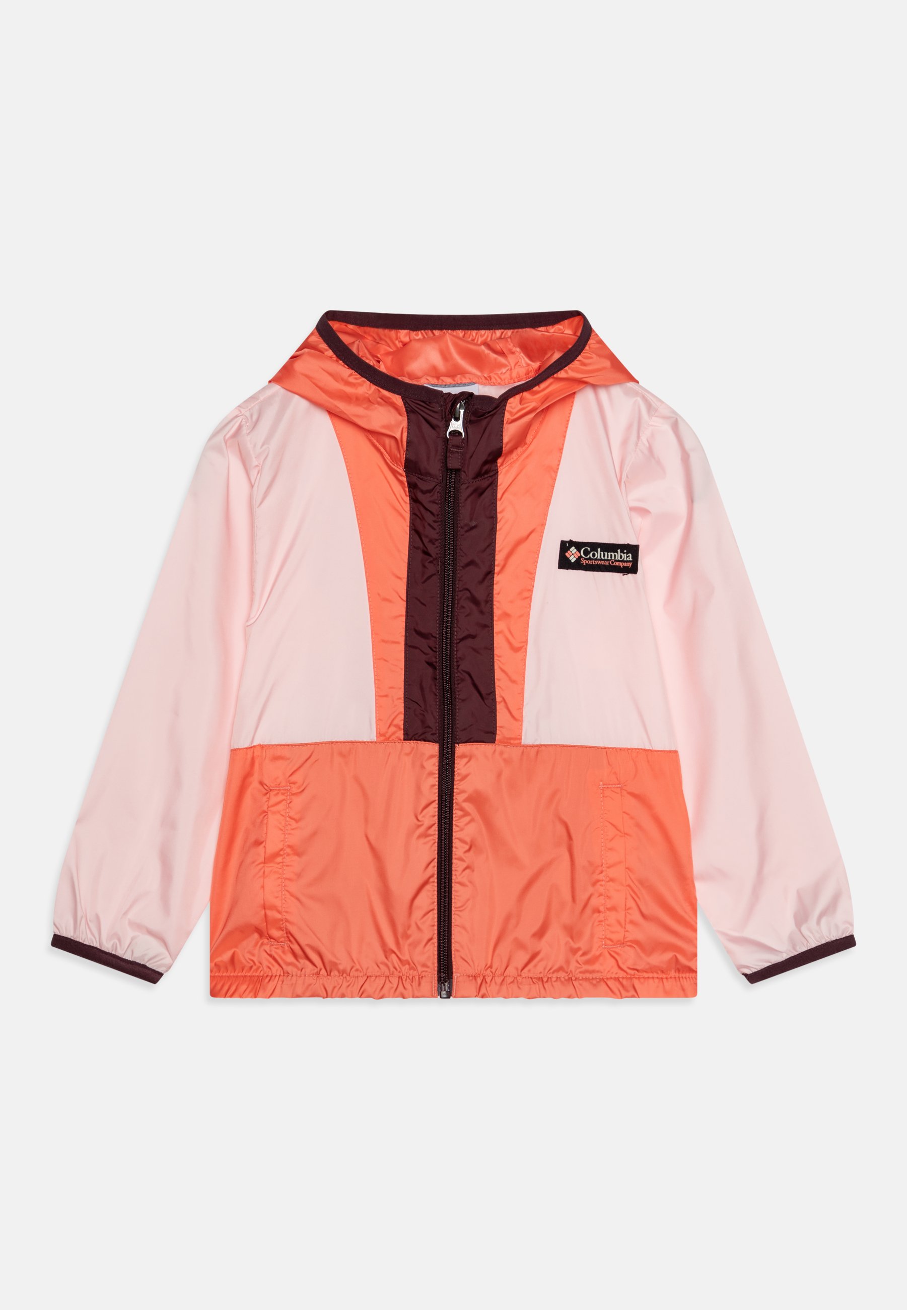 Columbia BACK BOWL II HOODED UNISEX Windbreaker pink/hot coral