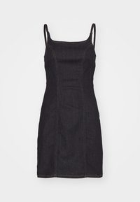 SLIP MINI DRESS - Dongerikjole - denim rinse