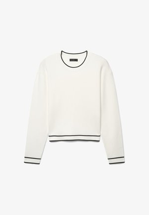Calliope, MAGLIA TINTA UNITA - Jumper - bianco lana