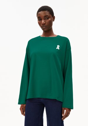 ICONIC Å FIETAA - Long sleeved top - emerald green