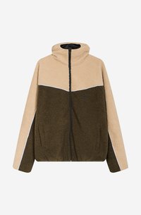 Kaotiko JACKET COMBINED CURLY UNISEX - Fliisjakk - ivory/khaki
