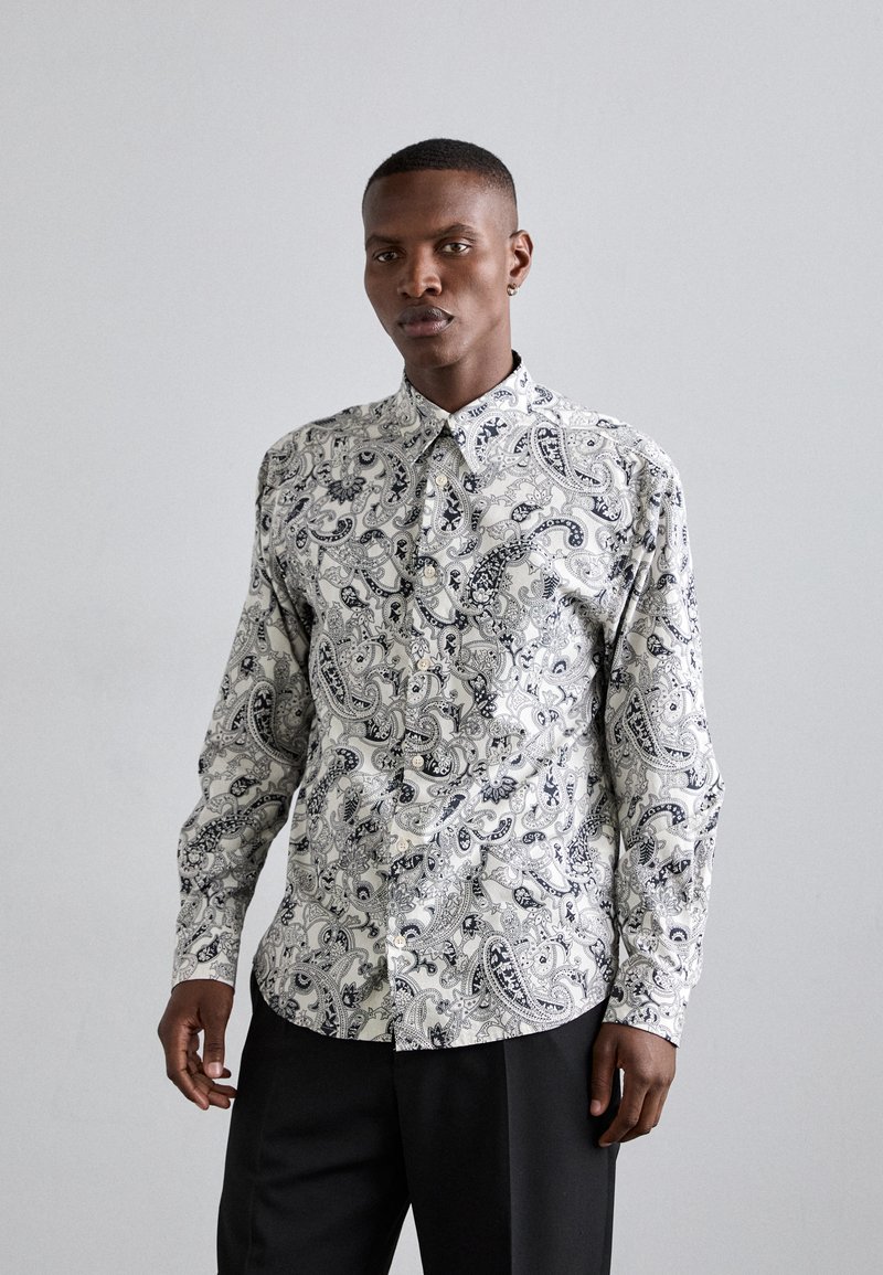 NN.07 QUINSY - Camicia - blue/bianco - Zalando.it