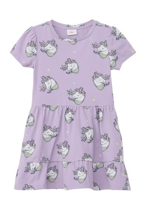 s.Oliver MIT ALL-OVER-PRINT - Freizeitkleid - lavendel