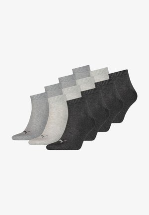 Puma 12 PACK UNISEX - Sportsocken - anthraci/l mel grey/m me