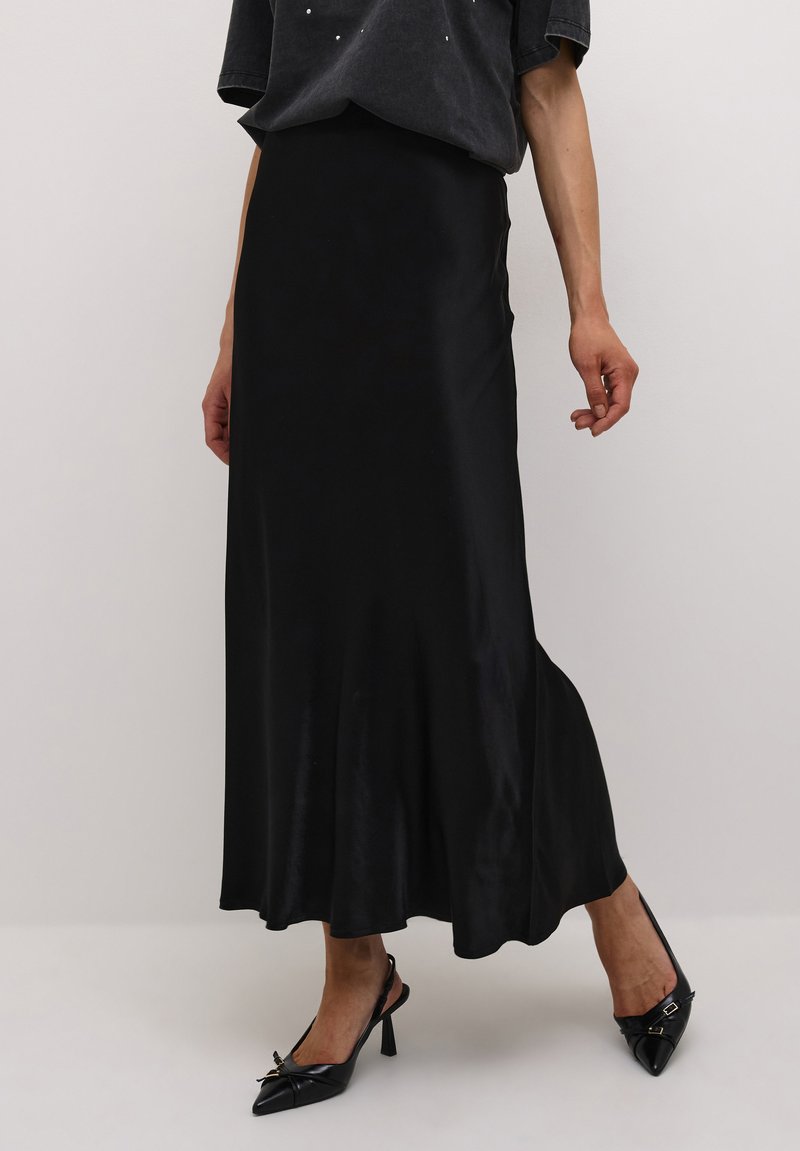 Culture MOSS JESSIE - Maxi szoknya - black