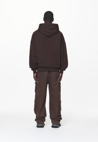 Pegador OVERSIZED HOODIE - Felpa con cappuccio - washed oak brown