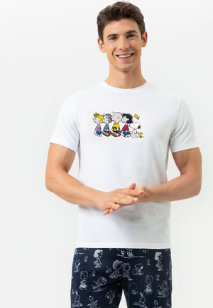 SERIE PEANUTS - Nachtwäsche Shirt - weiss
