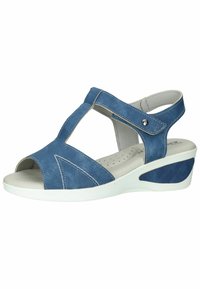 Arcopedico Sandály na klínu - blue a