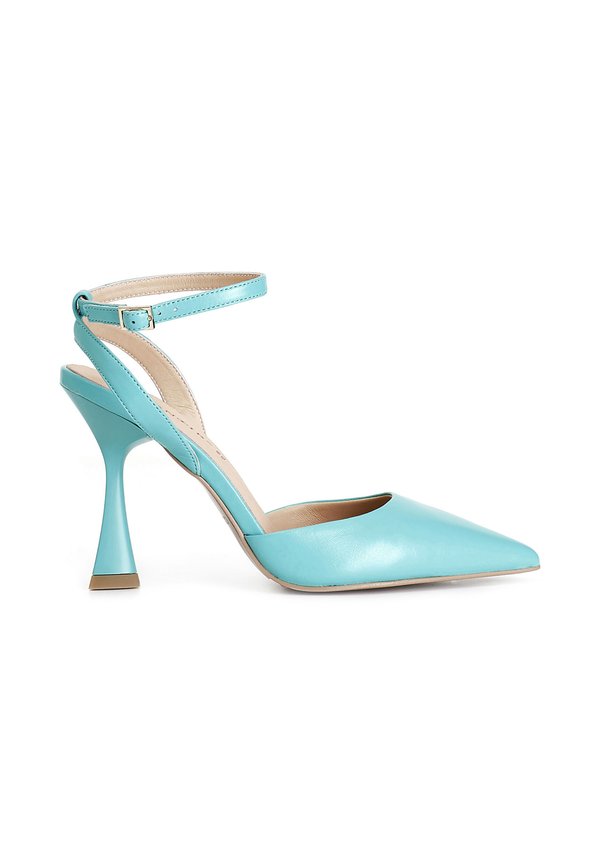 High Heel Pumps - turquoise