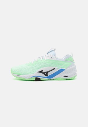 WAVE STEALTH NEO 2 UNISEX - Handbalschoenen - neo mint/black/frontier blue