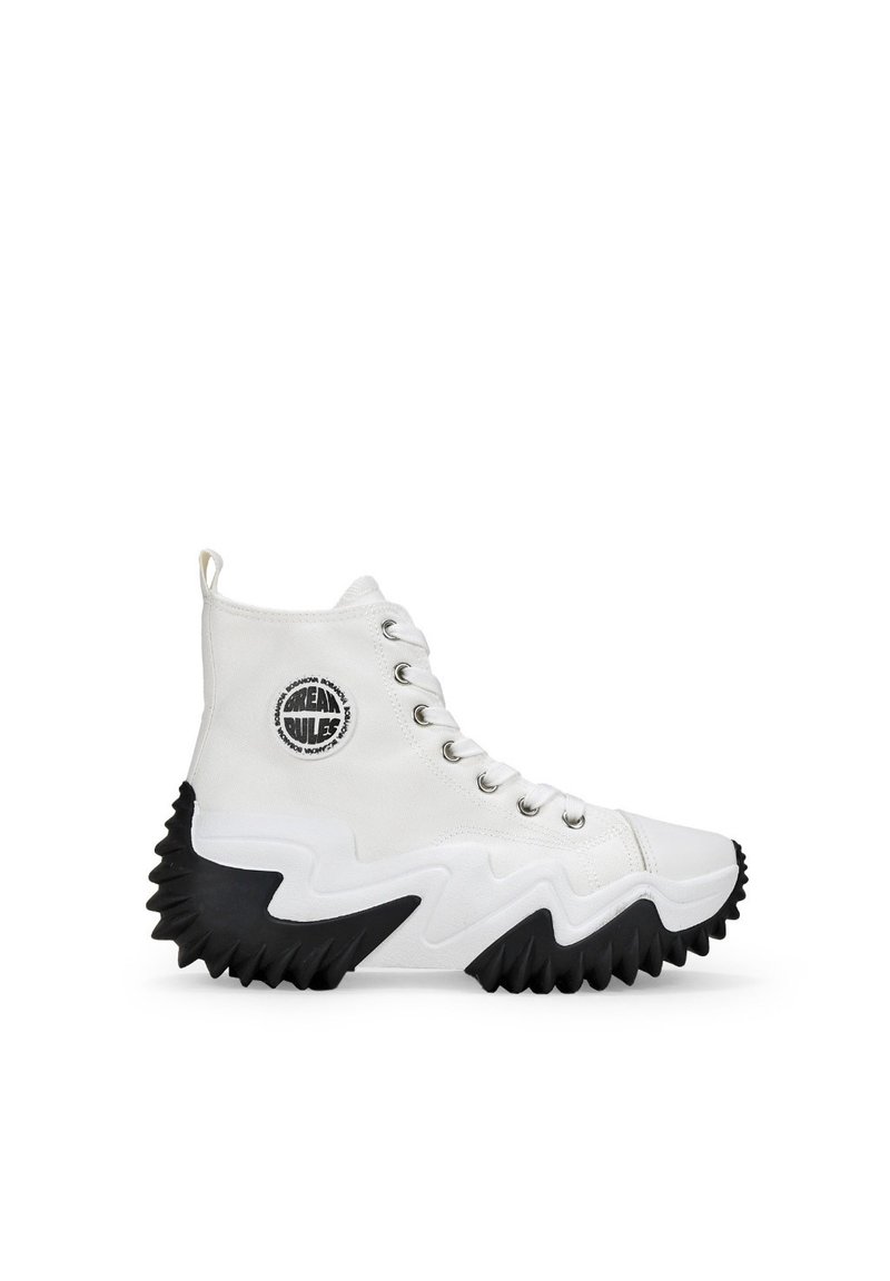 Bosanova Zapatillas altas - blanco