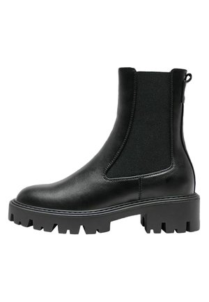 Botines con plataforma - black