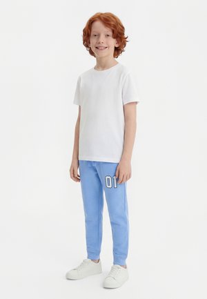 Friboo 3 PACK  - Παντελόνι φόρμας - light blue/bordeaux