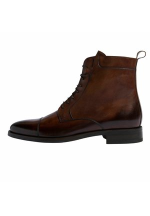 Scarosso Snørestøvletter - chestnut calf