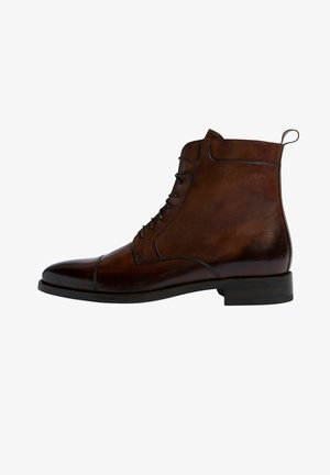 Scarosso Snørestøvletter - chestnut calf