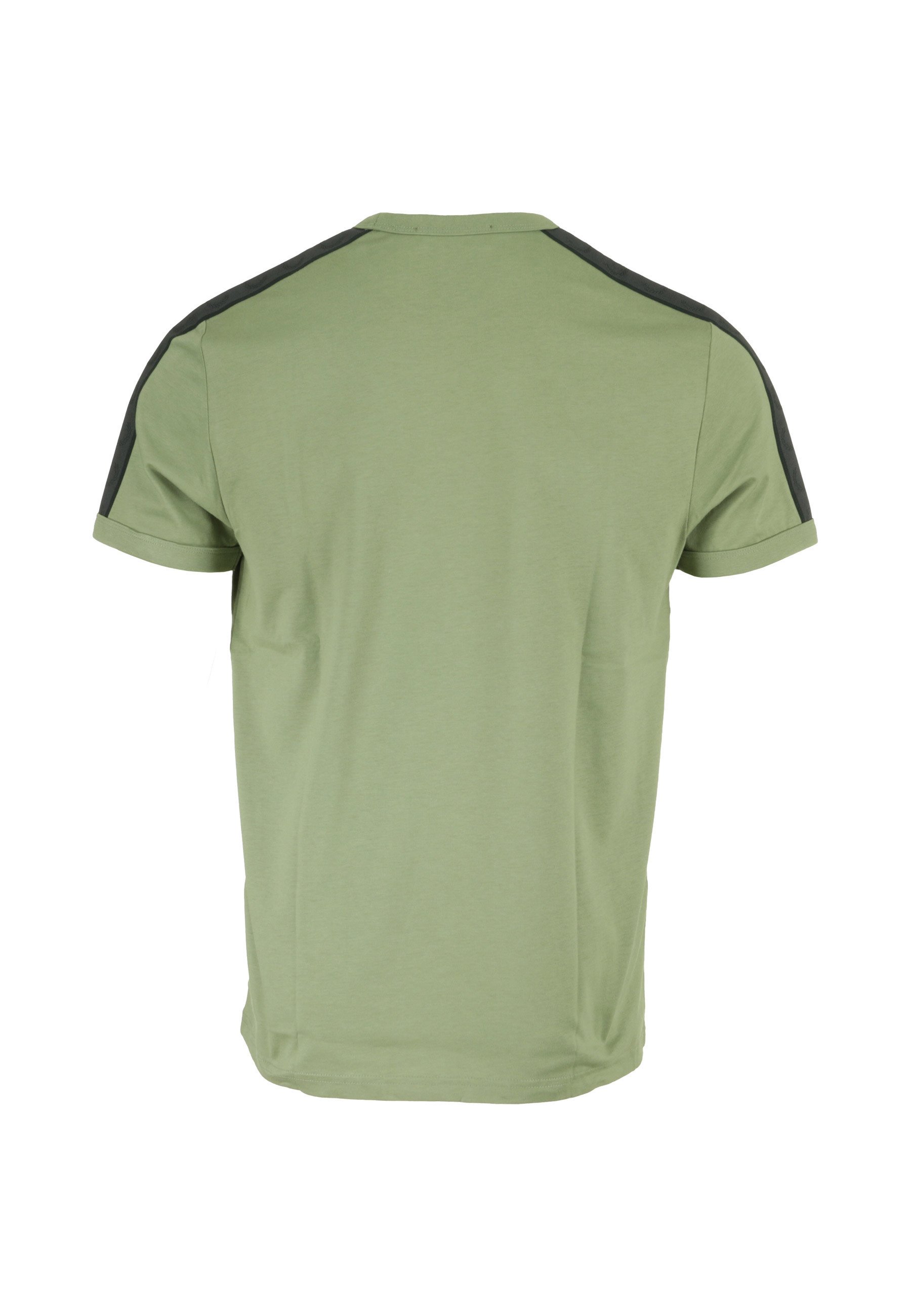 Fred Perry CONTRAST TAPE RINGER - T-shirt basic - olive mint