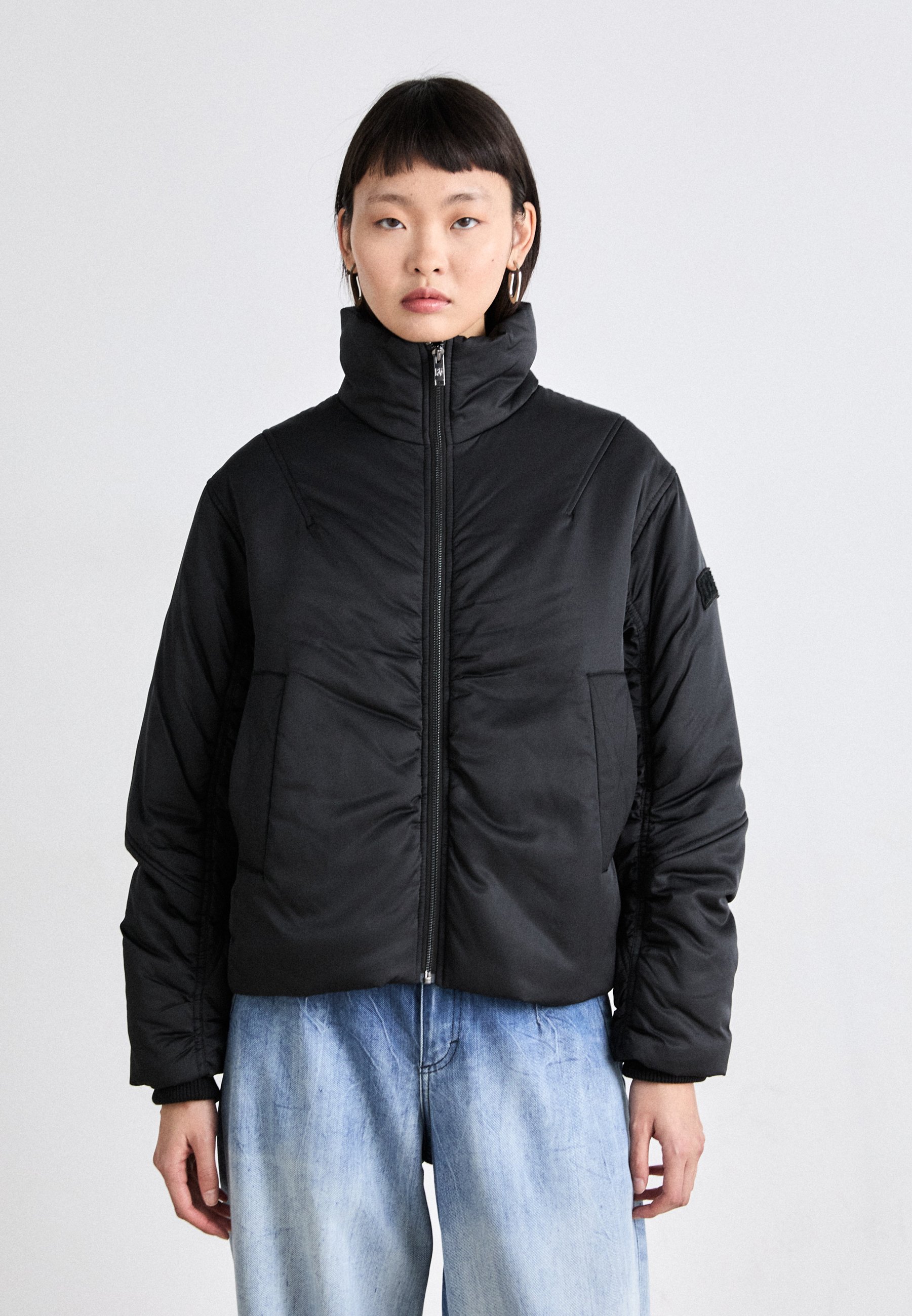 DKNY COATED PUFFER - Bomber Jacket - black - Zalando